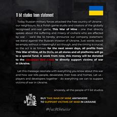 11 bit spendet Gewinne von This War of Mine an Ukraine