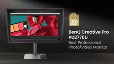 BenQ PD2770U gewinnt den TIPA World Award 2026 als bester professioneller Foto-/Video-Monitor