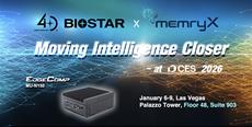 Biostar and Memryx showcase advanced edge AI solutions at CES 2026