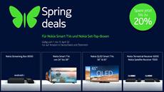 Bis zu 20 Prozent sparen: Spring Deals f&uuml;r Nokia Smart TVs und Nokia Streaming-Ger&auml;te exklusiv auf Amazon