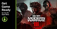 Call of Duty: Modern Warfare III PC Open Beta Early Access mit DLSS &amp; Reflex; Game Ready Driver ab sofort erh&auml;ltlich
