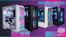 Cooler Master bringt das HAF 500 und die MasterBox TD300 Mesh auf den Markt