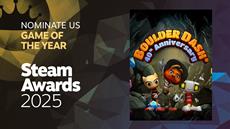 Die Steam Awards sind da, und BOULDER DASH 40th Anniversary ist auch dabei!