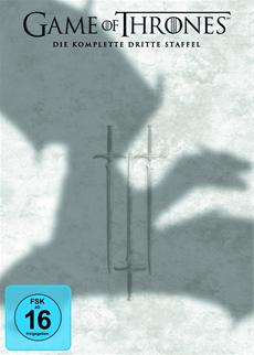 GAME OF THRONES - DIE KOMPLETTE DRITTE STAFFEL ab 31. M&auml;rz 2014 auf BLU-RAY und DVD erh&auml;ltlich