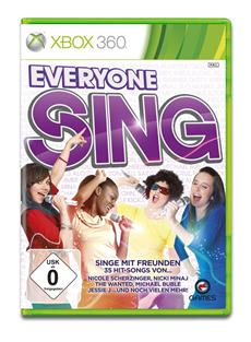 Everyone Sing ab heute f&uuml;r Wii, PlayStation 3 und Xbox 360 im Handel erh&auml;ltlich