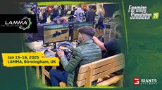 Farming Simulator 25 Confirms Showcase at UK&apos;s Largest Ag Show LAMMA Jan 15-16