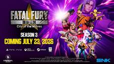 FATAL FURY: City of the Wolves is Destined for Revenge in Season 3 from 23rd July