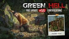Green Hell receives its 18th (!!!) free update, Fortifications, today