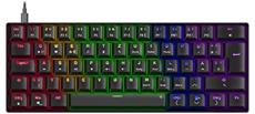 Hochwertige Funktionen und ultimative Optik platzsparend vereint: Die beleuchtete mechanische 60% Gaming Tastatur - ATMOS