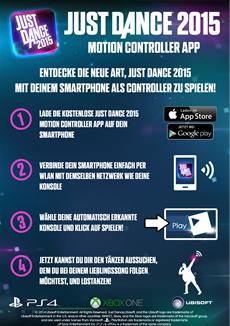 Just Dance 2015 | Motion Controller App verf&uuml;gbar