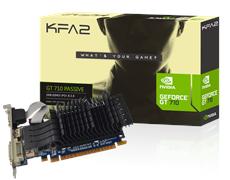 KFA2 GeForce GT 710 Passive 2GB bietet Einsteigern neue Grafikoptionen