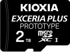 KIOXIA entwickelt den branchenweit ersten funktionsf&auml;higen Prototypen einer 2TB-microSDXC-Speicherkarte 