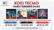 KOEI TECMO Europe popular Gust and Team Ninja Titles During Summer Sales