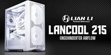 Lian Li Lancool 215 White: Grenzenloser Airflow, atemberaubende Beleuchtung