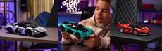 Macht euch bereit, eure Motoren aufheulen zu lassen: Drei neue Supersportwagen von LEGO<sup>&reg;</sup> Technic<sup>&trade;</sup> rasen nach Asphalt Legends Unite und in eure H&auml;nde! 
