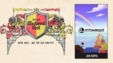 Mythwright Brings The Revelry to Steam Medieval Fest with Discounts on Thronefall, Going Medieval, Bladesong &amp; More