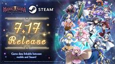 Puella Magi Madoka Magica Magia Exedra - Coming to Steam on July 17, 2025