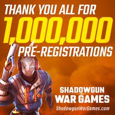 Shadowgun War Games verzeichnet eine Million Voranmeldungen