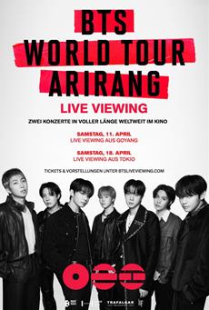 Sie sind zur&uuml;ck! Neuer Trailer und deutsches Poster zu BTS WORLD TOUR ‚ARIRANG‘ LIVE VIEWING ab sofort verf&uuml;gbar