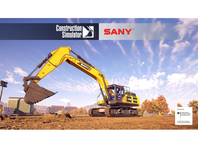Bau-Simulator: SANY Pack bringt 15 zusätzliche Fahrzeuge
